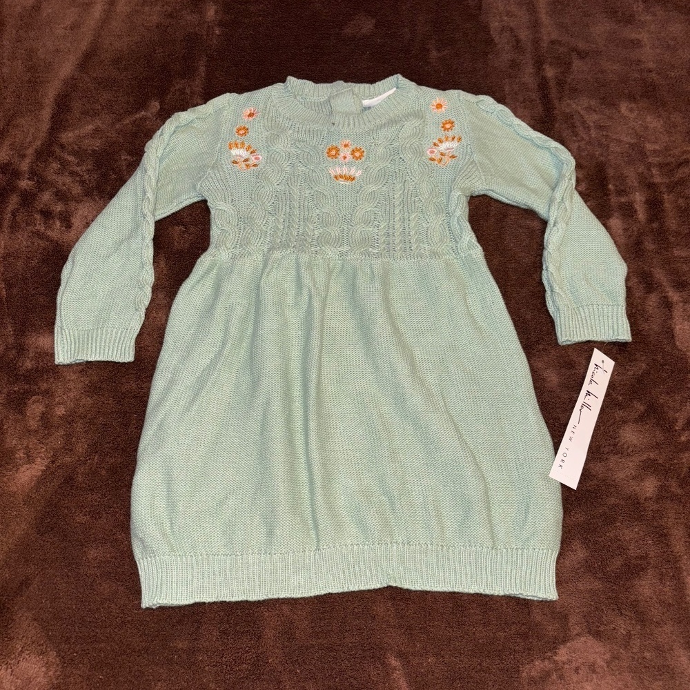 Nicole miller 3t sweater dress adorable